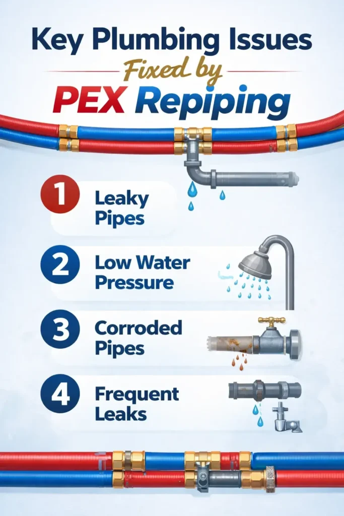 Key plumbing issues addressed with PEX