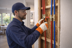 PEX repiping project