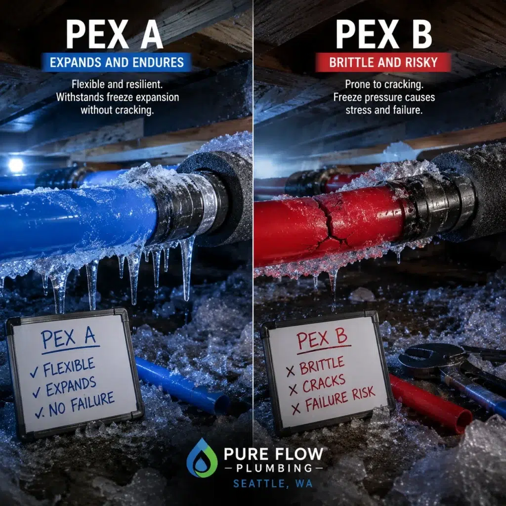 PEX A vs PEX B