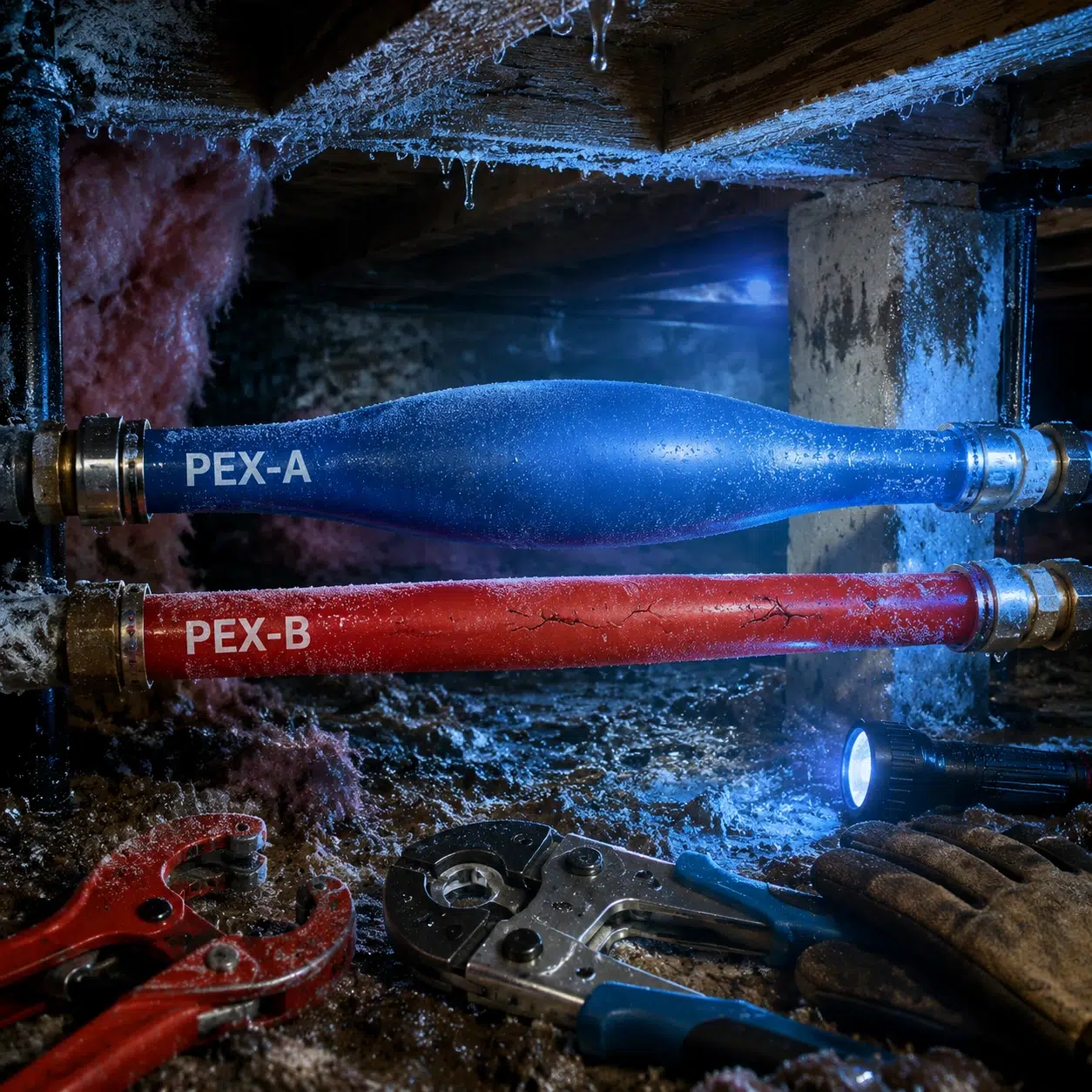 PEX A vs PEX B